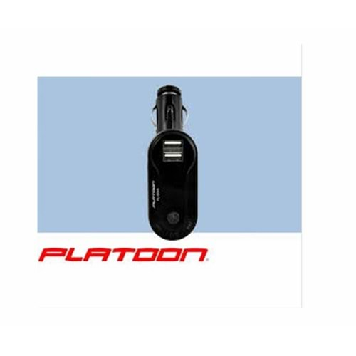 PLATOON PL-9245 MP3 -FM ÇİFT USBLİ FM TRANSMİTTER