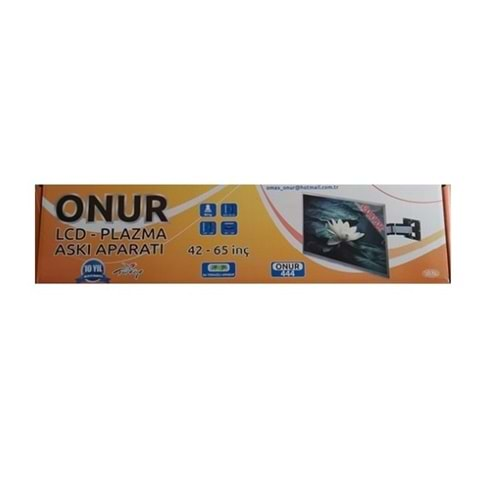 ONUR 42 - 65 İNÇ SU TERAZİLİ ONUR 444LED LCD HAREKETLİ ASKI APARATI