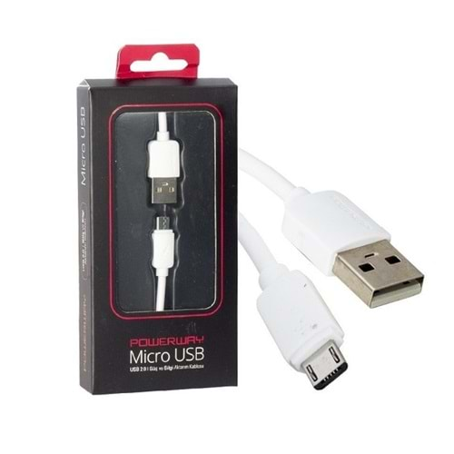 Powerway SM03 Micro Usb Şarj Data Kablosu