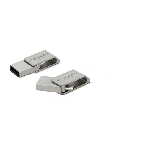 POWERWAY 64GB typc (typc Usb) Flash Bellek Metal Kasa