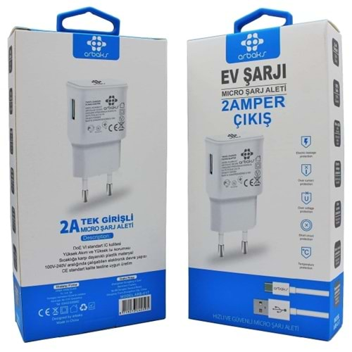 2a (micro) Şarj Aleti Arbaks Arb-017