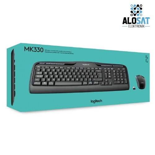 LOGITECH MK330 Klavye+ Mouse Kablosuz (920-003988)