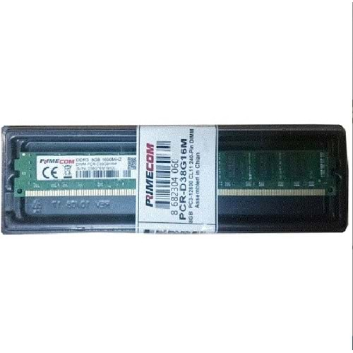 PRIMECOM PCR-D38G16M 8GB 1600Mhz DDR3 PC Bellek