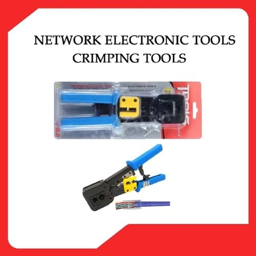 Tools Ez Rj45 Rj11 Cat5 Cat6 Konnektör Ağ Sıkma Pensesi