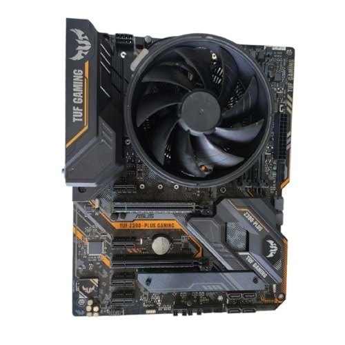 SÜPER HIZLI OYUNCU SETİ ARAYANLARA INTEL CORE İ7-9700F SEKİZ ÇEKIRDEK 3.0 GHZ İŞLEMCI ASUS TUF Z390-PLUS GAMING LGA1151 DDR4 ATX ANAKART (AYNA VAR) RGB IŞIKLI STOK FAN