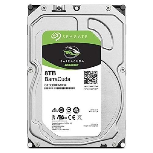 Seagate BarraCuda 8TB 5400RPM 256MB Cache SATA 6.0GB/s 3.5