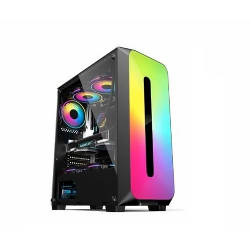 Revenge Colorful 1 Fanlı 10 Modlu Rgb Gaming Oyuncu Kasası