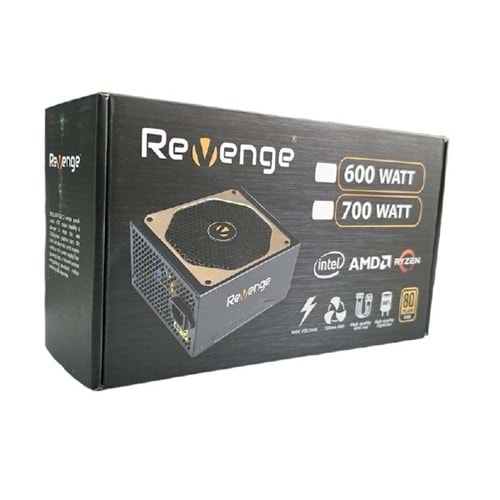 REVENGE 600W 80 PLUS POWER SUPPLY ATX