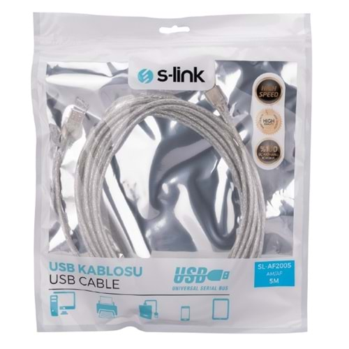 5Metre S-LINK USB UZATMA KABLO 5MT SL-AF2005