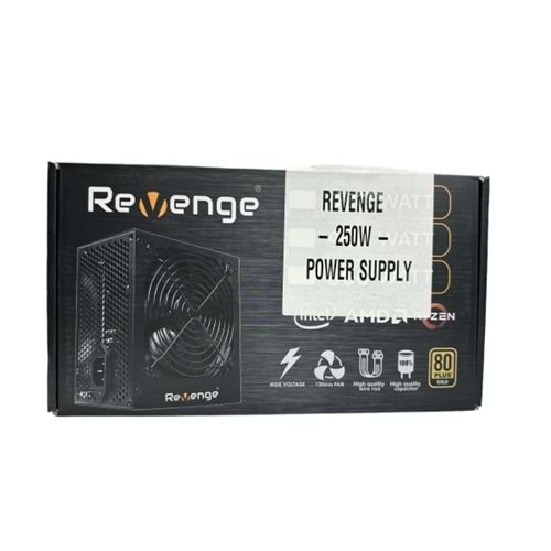 REVENGE 250W 80 PLUS POWER SUPPLY