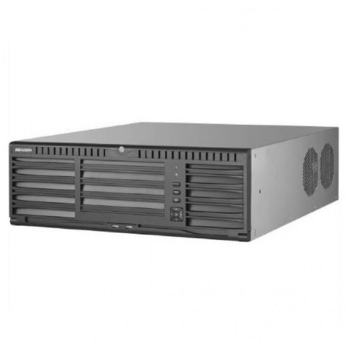 HIKVISION DS-96128NI-I16 128 Kanal NVR Kayıt Cihazı 4K 128 Kanal NVR, 128 Kanal, H.265 Desteği, 567 Mbps Kayıt Bant Genişliği (RAID aktif: 512Mbps), Hot Swap 16 SATA (16 x 8 TB a kadar), 12 MP Çözüm Desteği, 2xHDMI (Bağımsız Çalışabilen, 4K Destekli)