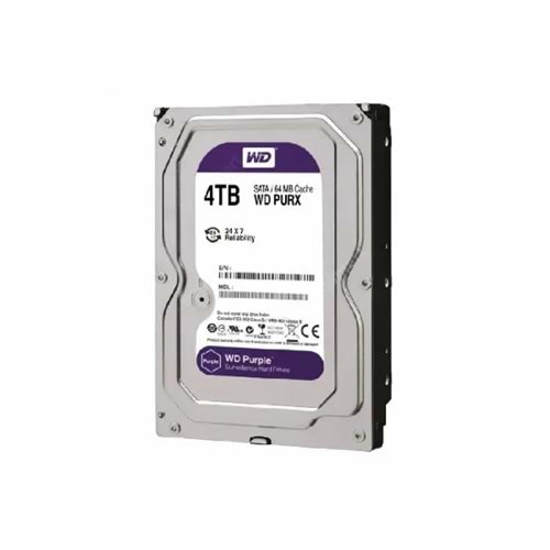 4TB Western Digital Purple WD40PURZ SATA 3.0 5400 RPM 3.5