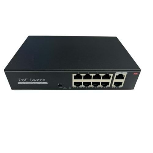 ALOSAT 8PORT POE SWİTCH 100W PG-H1108PLS