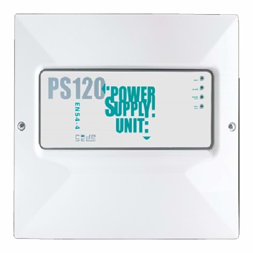 CODESEC PS120 Güç KaynağıGüç Kaynağı, Yangın algılama sistemi içerisinde harici besleme gerektiren cihazlara 24 V besleme gerilimi sağlamak amacıyla kullanılmaktadır. 3,5 A’lik çıkış akımı sayesinde birçok cihaz tek bir güç kaynağından beslenebilmekt