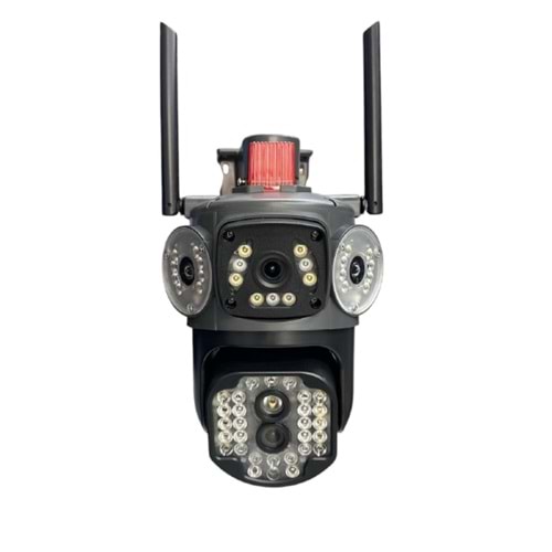 YG DESIGN WIFI IP Kamera YK-P2026 3 MP Sabit 3 MP Hareketli Sensör Siren Dış Ortam Speed Dome Akıllı Kamera