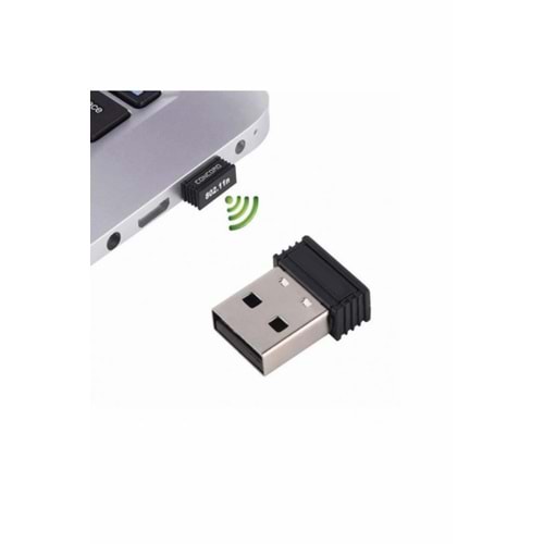 Concord W-1 Mini Usb Wifi Adaptör 300 Mbps Uyumlu