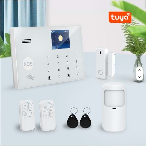 O-KAM PRO 3030 ALARM WiFi + 4G/3G/2G GSM ev hırsız güvenlik alarmı sistemi Tuya akıllı yaşam app uzaktan kumanda