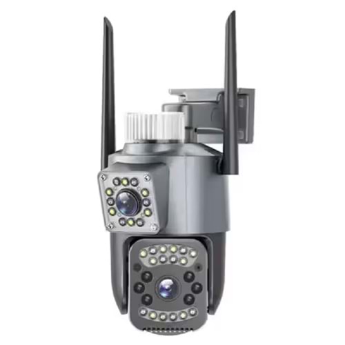 ALOSAT SP2545 PTZ Güvenlik Kamera 4MP çift Lens açık kablosuz güvenlik WiFi CCTV PTZ IP kamera Video Dome 10X Zoom