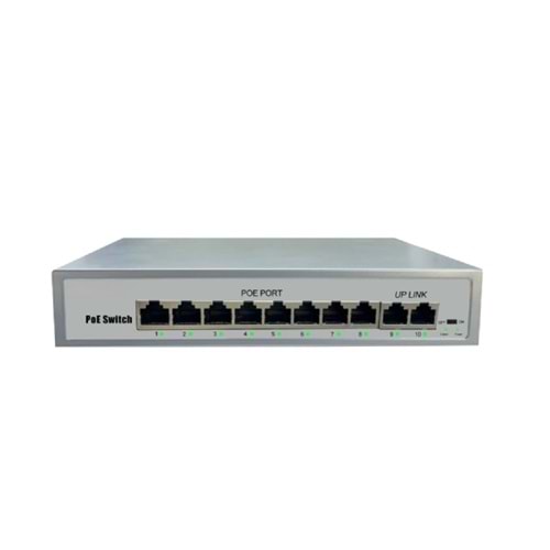 ALOSAT P-8011 8+2 PORT 120W POE SWITCH