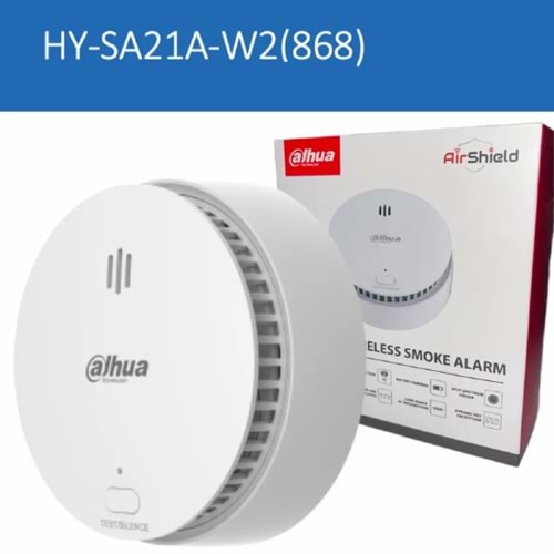 Dahua DHI-HY-SA21A-W2(868) Kablosuz Duman Dedektörü Beyaz