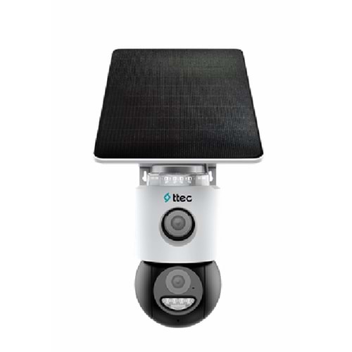 Ttec SLR-3320S-MH/SL-4G 6mp 4mm Ip Solar Panel Kamera