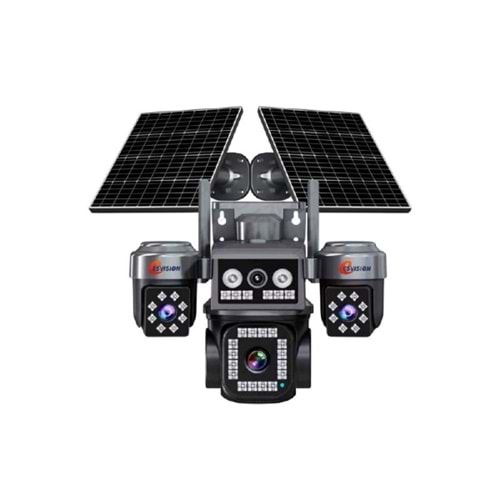 ESVISION ES-5704 4G SOLAR CAMERA AOV 4 LENS
