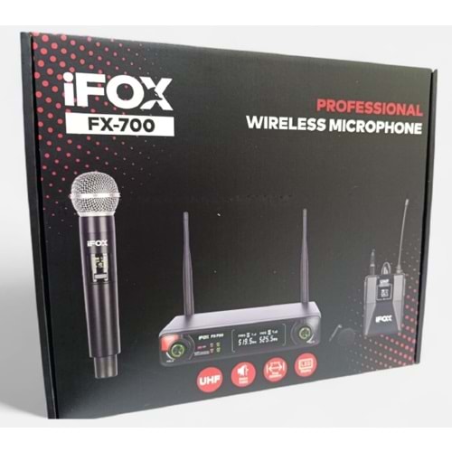 IFOX fx-700yy professional wireless microphone