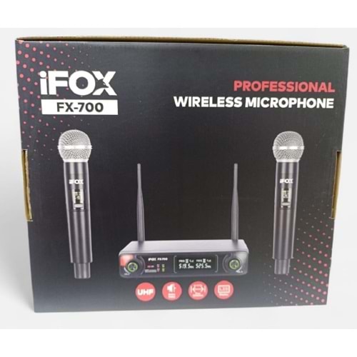 IFOX fx-700EE professional wireless microphone