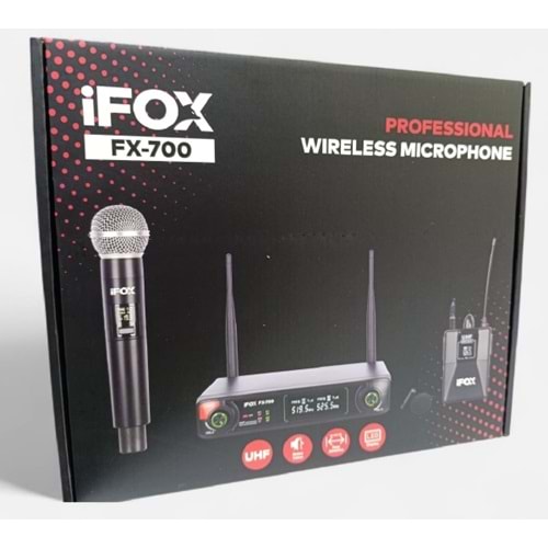 IFOX fx-700EY professional wireless microphone