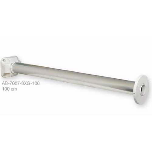 METAL BORU 1M Acrobat 100cm, Ekstra, Alüminyum Uzatma, Açık Gri