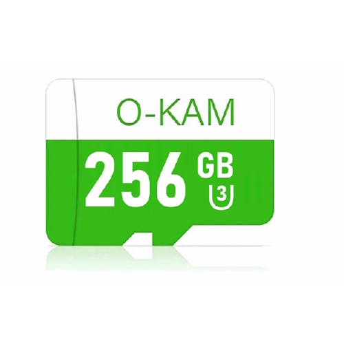 O-kam 256GB Yüksek Hızlı Micro Sd Hafıza Kartı Class 10 U3