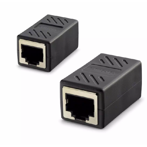 HADRON HDX5066 RJ45 Dişi - Dişi Uzatma Adaptörü - Siyah