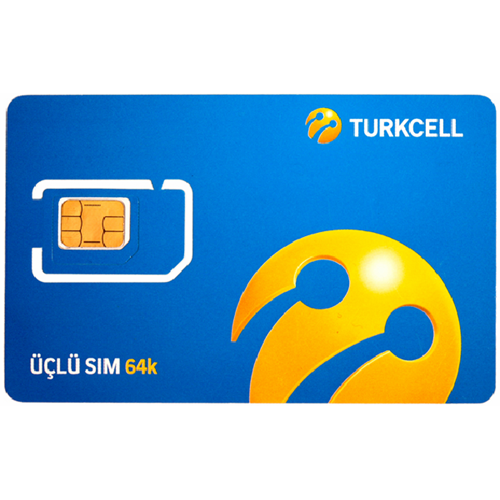 4g data sim kart turkcell 8GB