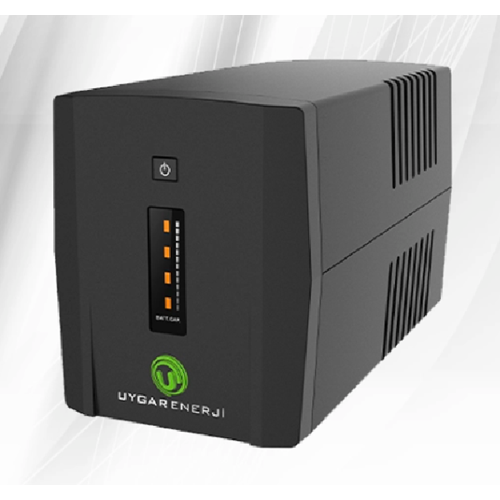 Uygar Enerji TUNA 1200VA LINE INTERACTIVE UPS 2×12V7AH Yeni Nesil Akülü Güç Kaynağı Ups((1200VA)