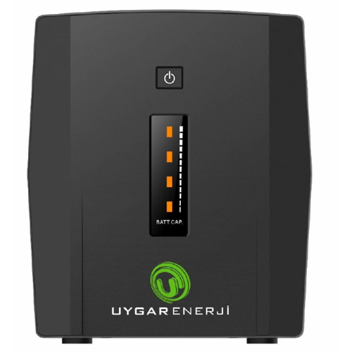 Uygar Enerji TUNA 2200VA LINE INTERACTIVE UPS 2×12V9AH Yeni Nesil Akülü Güç Kaynağı Ups(2200VA)