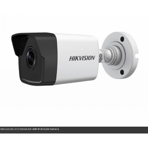 HIKVISION DS-2CD1043G0-IUF 1/3'' Cmos Sensör 4MP 4mm POE Sesli Bullet IP Güvenlik Kamera