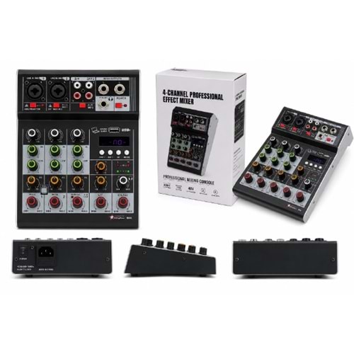 STRIKING POWER 4KANAL PROFISIONAL MIXER