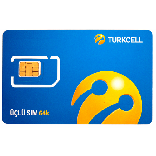 turkcell data sim kart 12ay 10GB