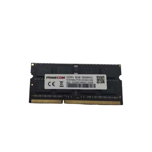 PRIMECOM 8Gb DDR3 PC3L-12800 Notebook Ram