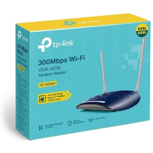 TP-Link TD-W9960 300Mbps Wireless N VDSL/ADSL Modem Router