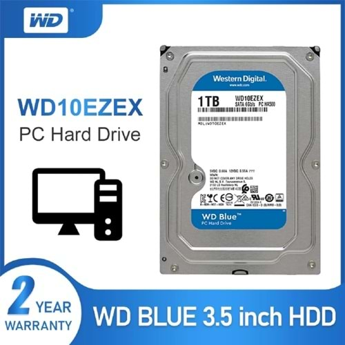 1TB WESTERN DIGITAL WD10EZEX Caviar Blue 3.5