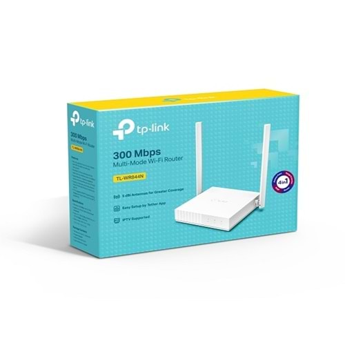 TP-LINK TL-WR844N 300 MBPS ÇOKLU MOD Wİ-Fİ ROUTER