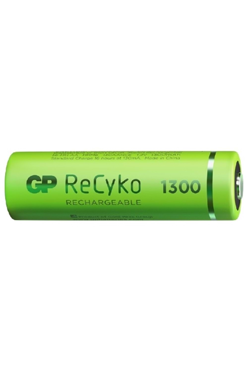 GP 1300 mAh AA Ni-MH Şarj Edilebilir Kalem Pil 2'li ReCyko 130AAHCE 1300 Serisi