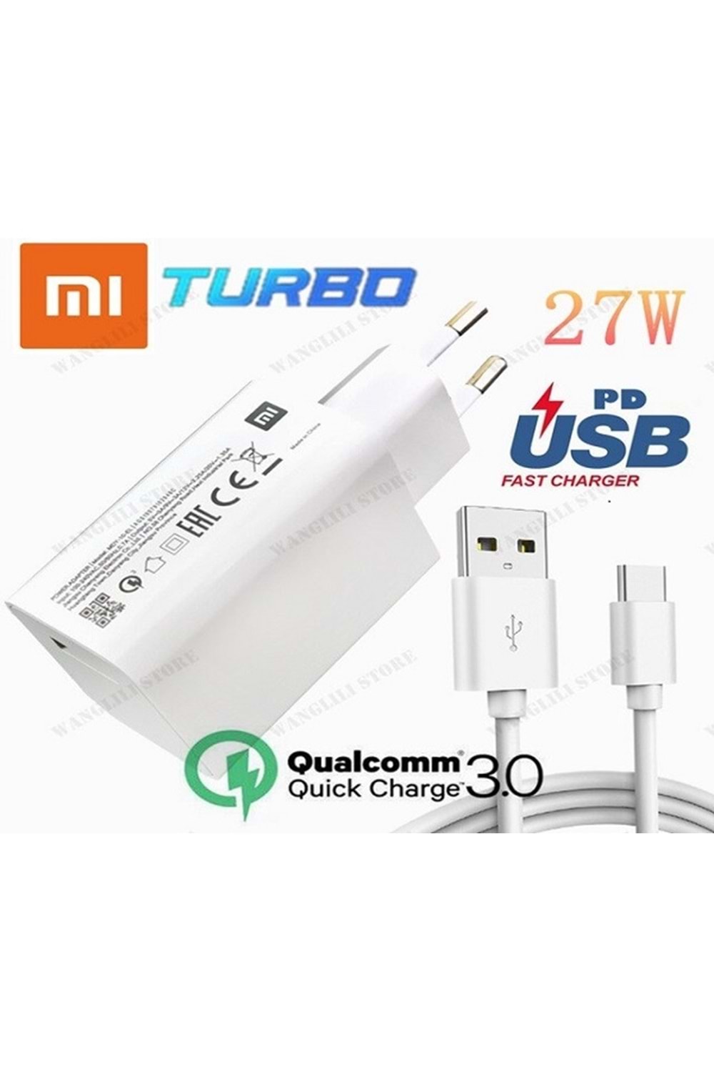 33W Xiaomi Mi Orjinal Şarj Aleti Hızlı Şarj Aleti