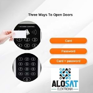 ALOSAT PROXSEN AS-A300 STANDALONE ŞİFRELİ KART OKUYUCU Tuşlu Proximity Kart + Şifre