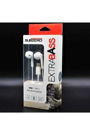 Subzero EP40 Type-C Mikrofonlu Telefon Kulaklığı