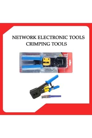 Tools Ez Rj45 Rj11 Cat5 Cat6 Konnektör Ağ Sıkma Pensesi