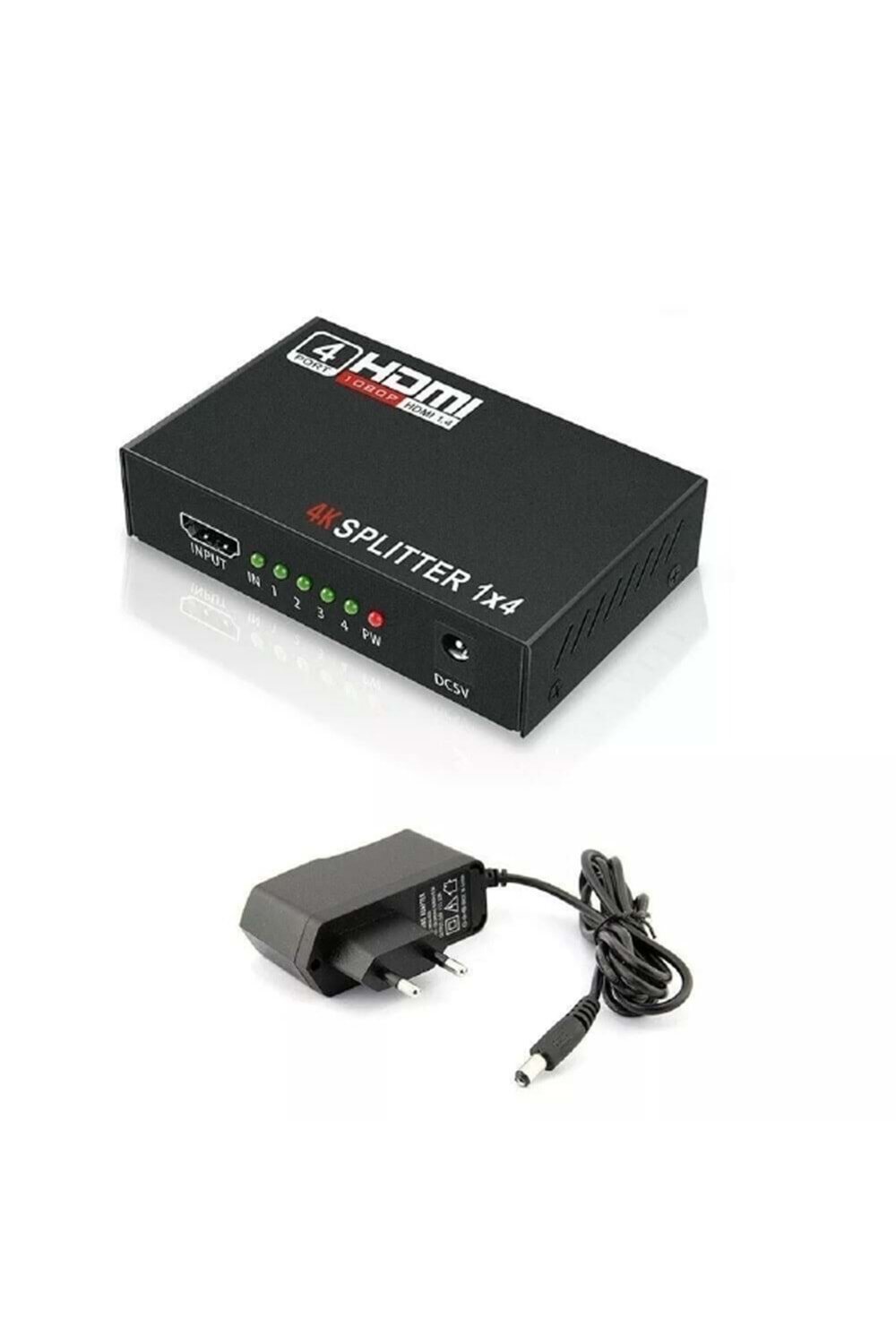 HDMI Splitter 1X4 Ver.1080P 1.4 3D Çoklayıcı #alosat
