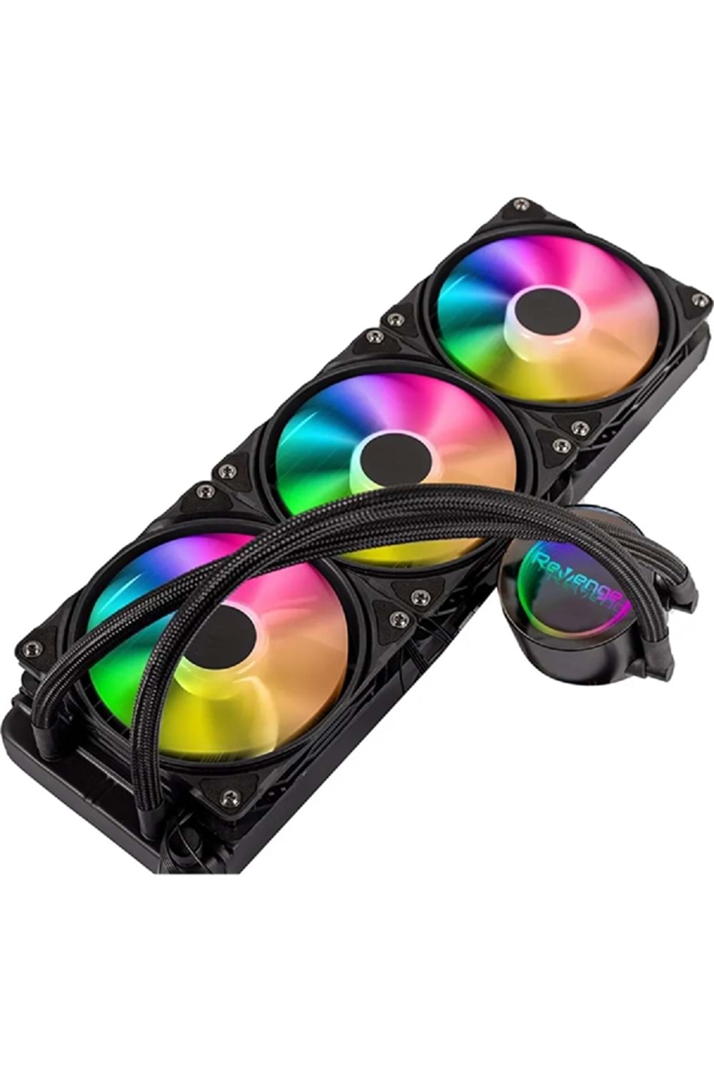 Nitro Cold 300 Intel ve Amd Destekli Rgb Fanlı Infinite Panel Cpu Işlemci 360MM Sıvı Soğutma Sistemi