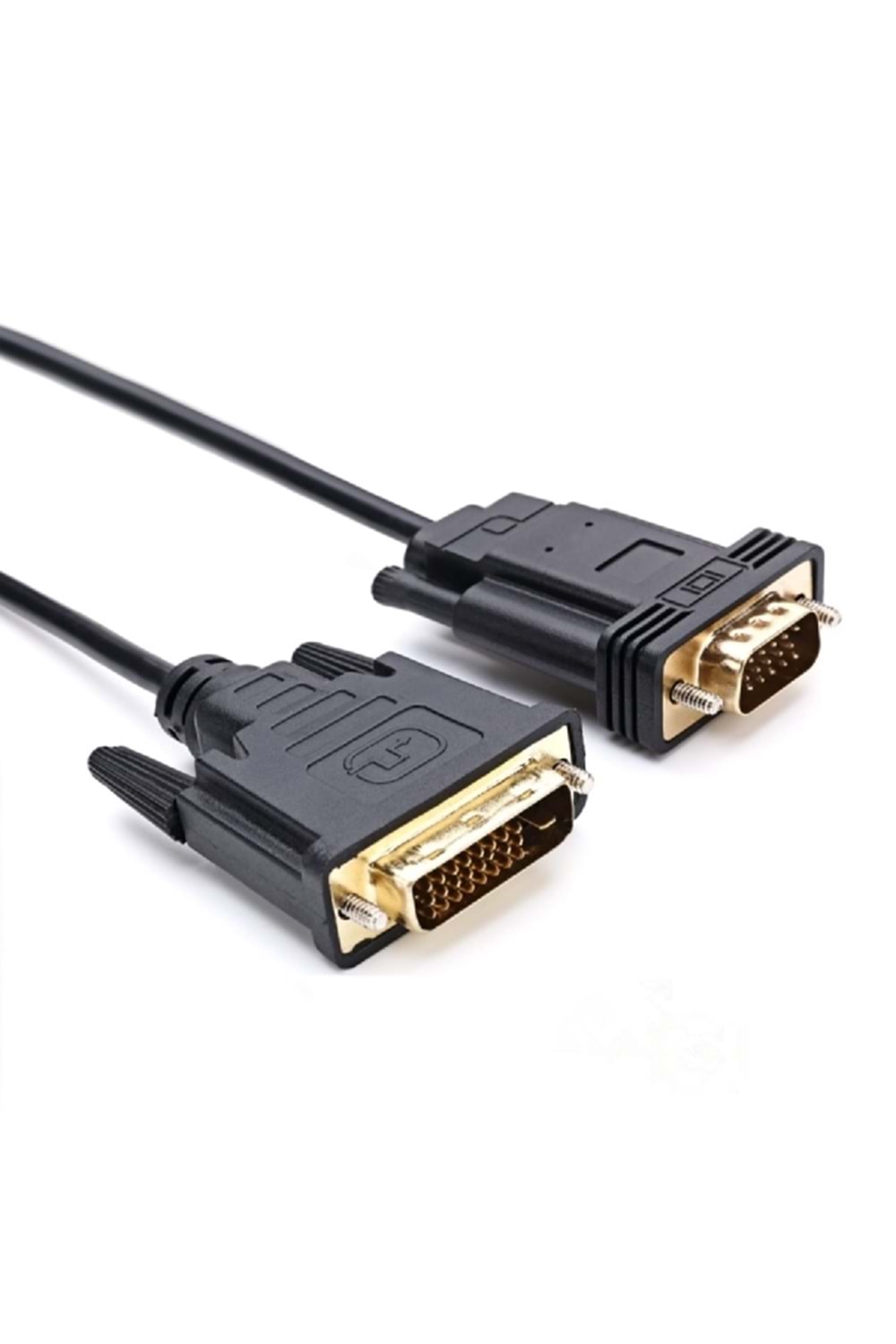 Concord C-558 VGA 2M DVI 24+4 DVI-D M to VGA Male with Chip Active Adaptör Dönüştürücü Kablo Bilgisayar Dell ile Uyumlu